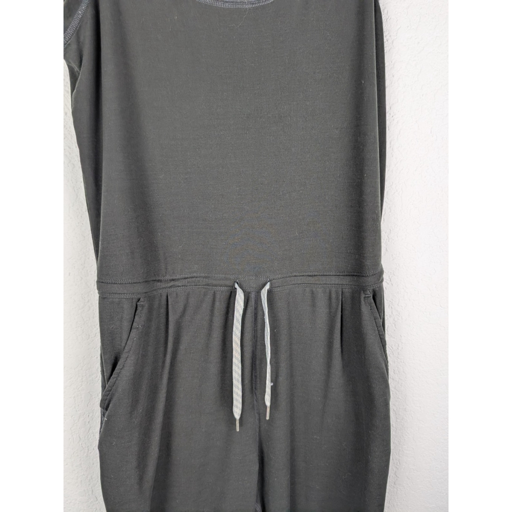 Vuori Lux Harem Jumpsuit Black XS Comfort Stretch Leisure Lounge - Picture 3 of 9